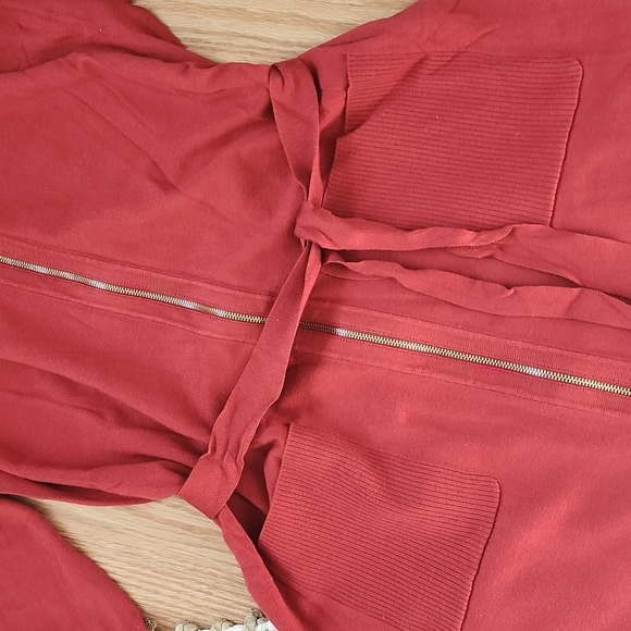 NY & Co Zip-Front Sweater Sheath Dress - 7th Ave - Picture 8 of 9